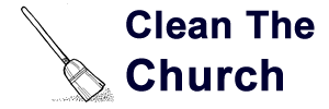 clean the church logo